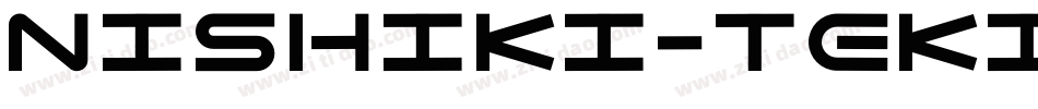 Nishiki-teki Regular字体转换